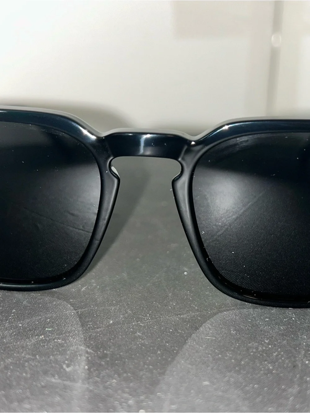 WMP Men's Black Square Sunglasses